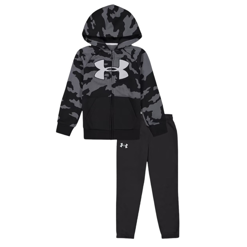Under Armour Fury Camo Long-Sleeve Hoodie and Pants Set